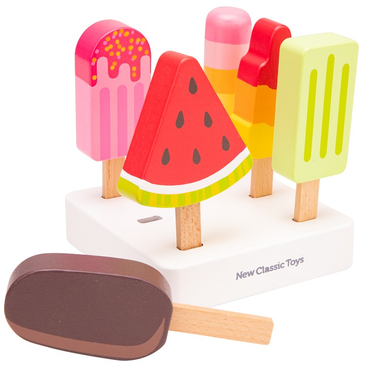 New Classic Toys - Ice Lollies - 6 pieces